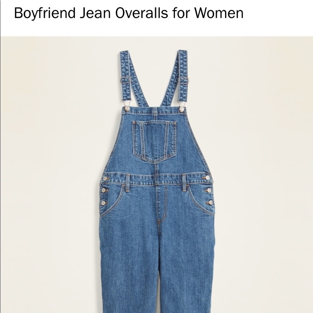 NWT old navy denim overalls